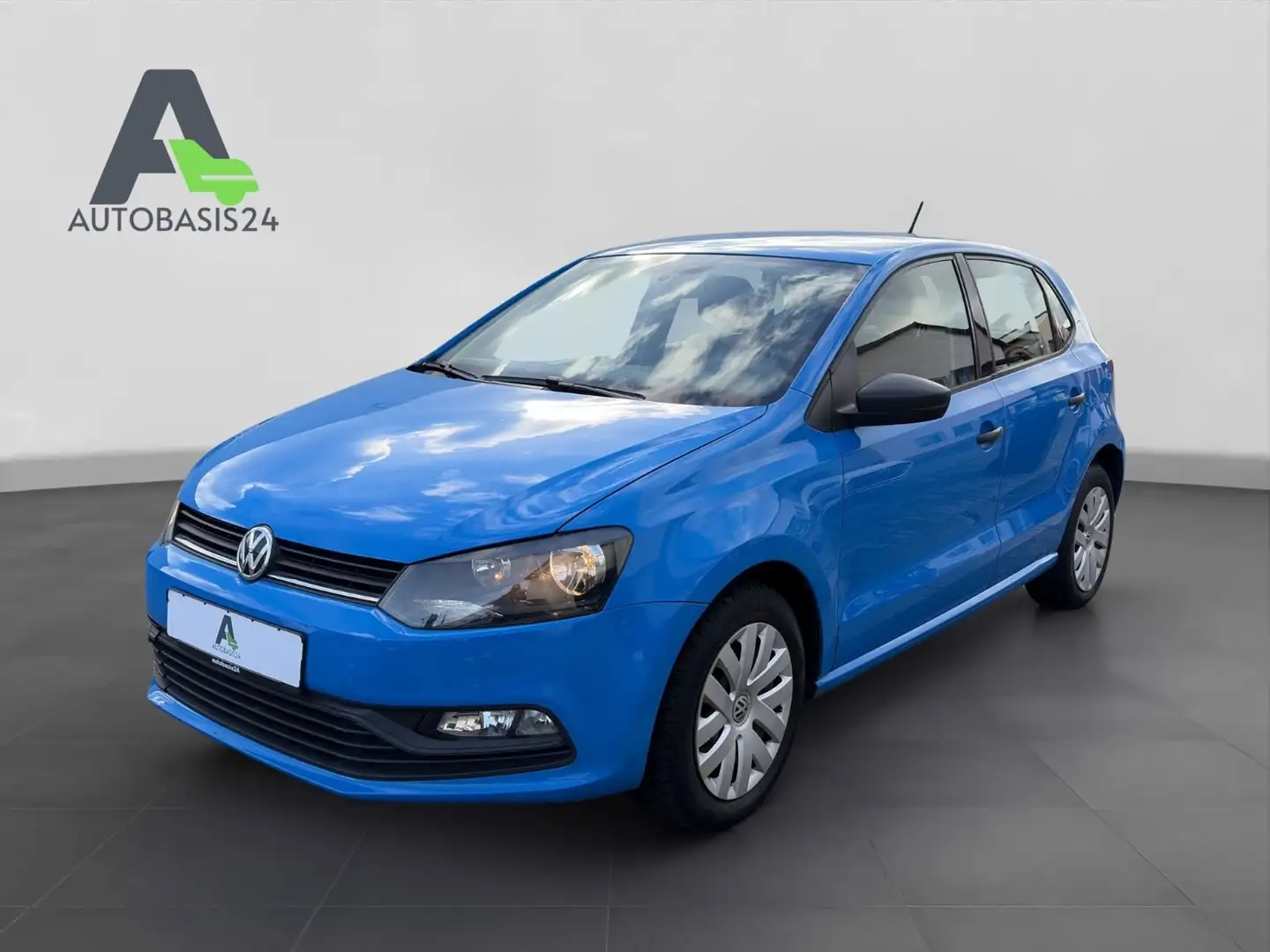 Volkswagen Polo 1.0 Trendline *KLIMA*1.HAND*TÜV Bleu - 1