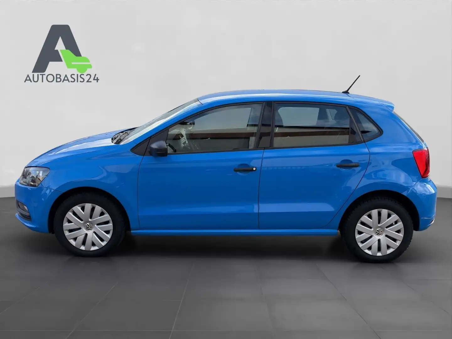 Volkswagen Polo 1.0 Trendline *KLIMA*1.HAND*TÜV Bleu - 2