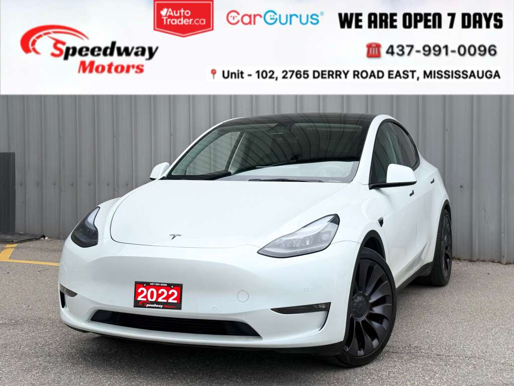 2022 Tesla Model Y PERFORMANCE AWD/ NO ACCIDENT/ NAVIGATION/ BACKUP C
