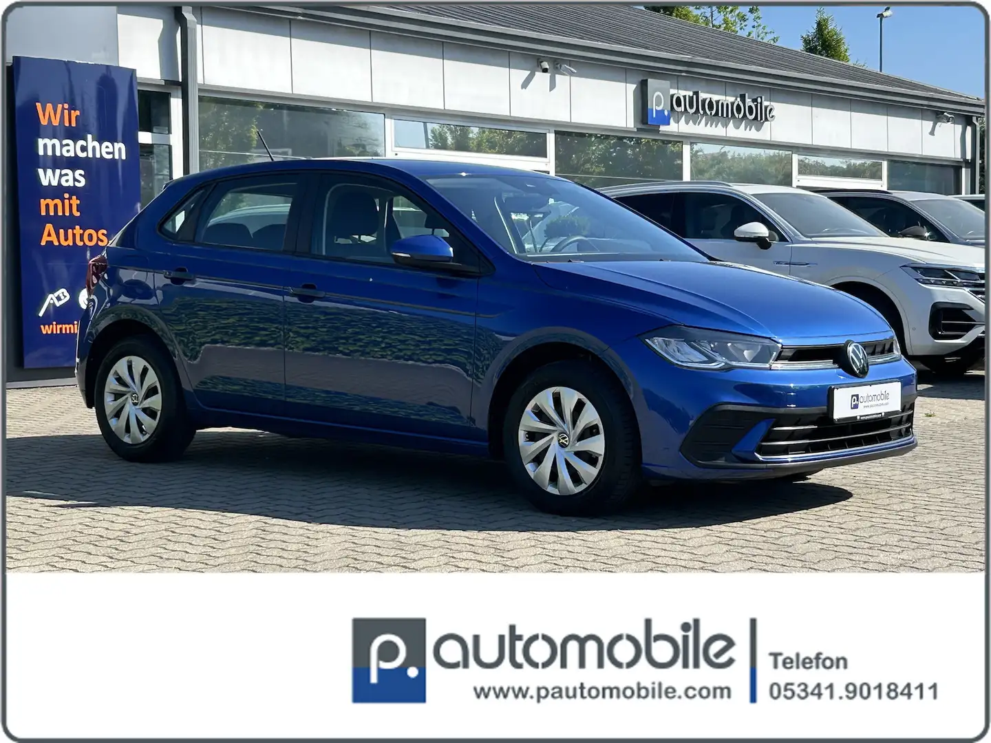 Volkswagen Polo 1.0 TSI *KLIMA*VC*LED* Bleu - 1