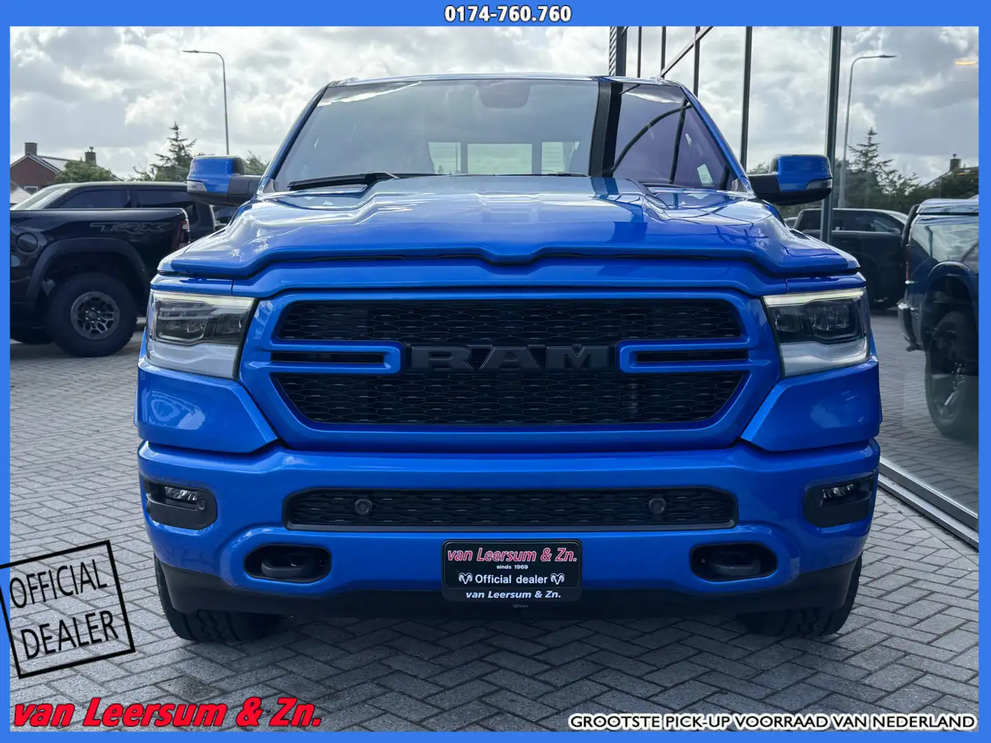 Dodge RAM V8 Built to Serve | Hydro Blue | Achteruitrijcamer Blauw - 2