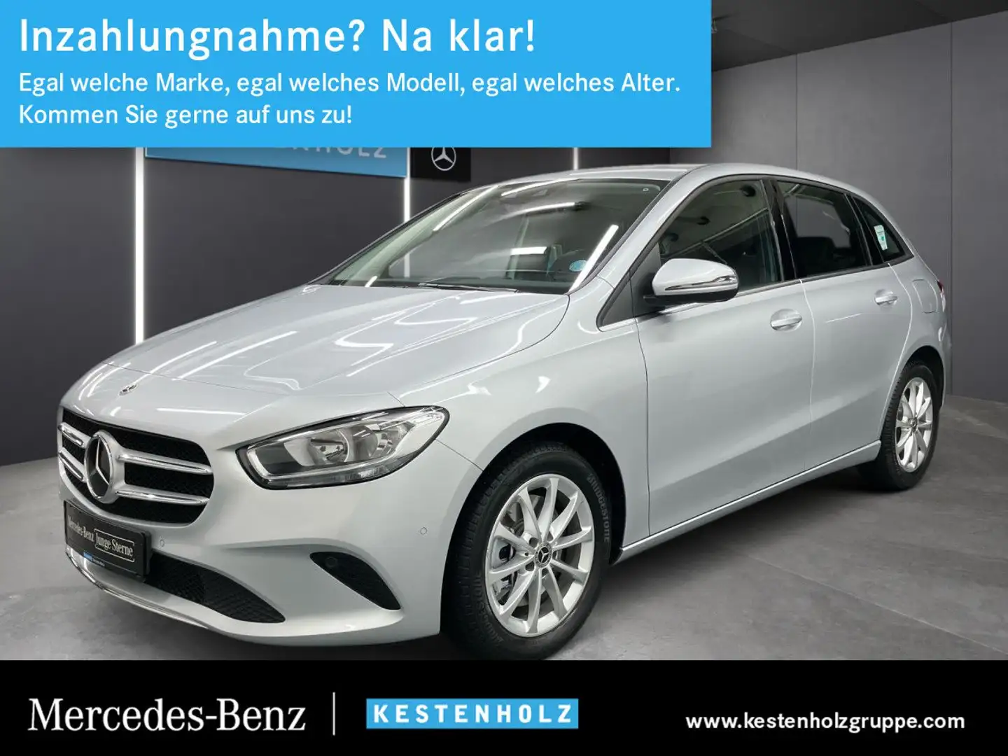 Mercedes-Benz B 250 e Style KAMERA+DISTRONIC+PTS+DAB+SITZHZG Silber - 1