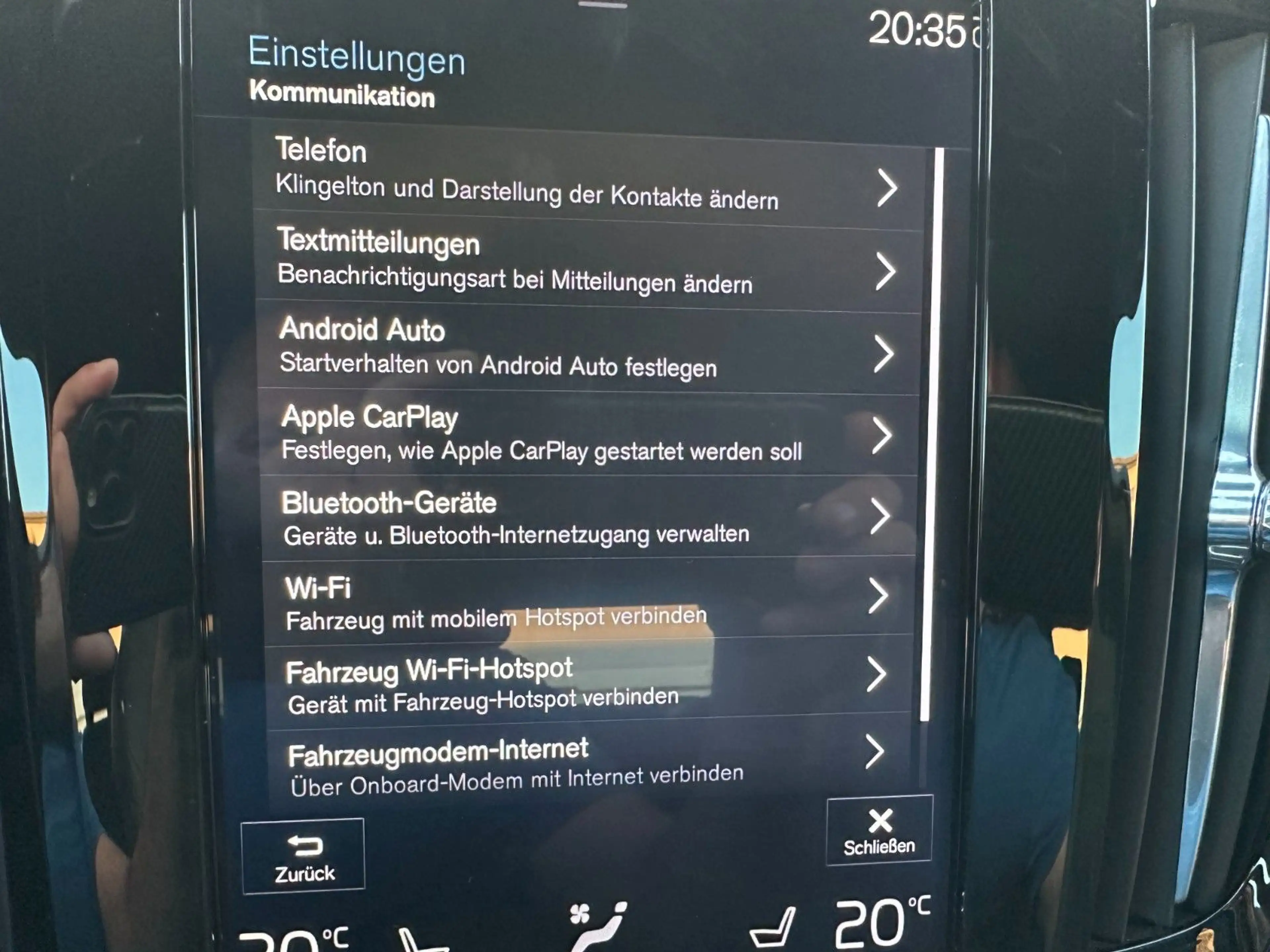 Volvo S90 Momentum-CarPlay-Keyless Go-Kamera-LED — photo 16