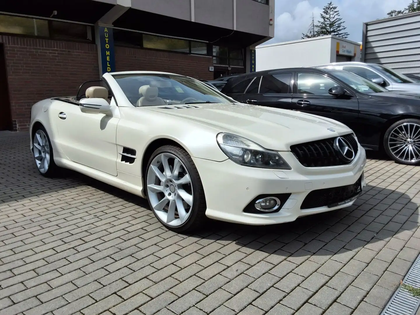 Mercedes-Benz SL 500 Biały - 1