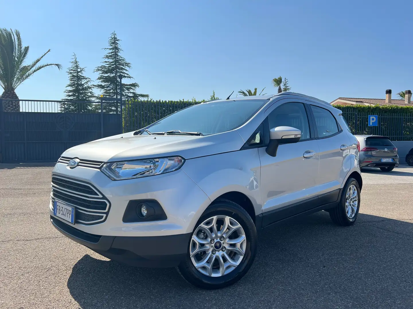 Ford EcoSport EcoSport 1.5 tdci Titanium 95cv Silber - 1