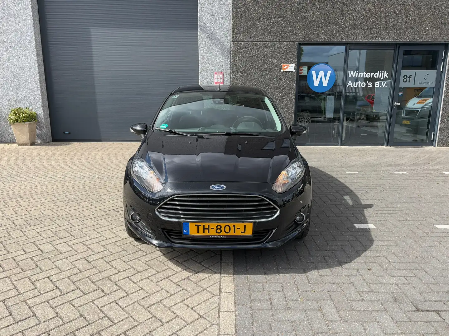 Ford Fiesta 1.0 EcoBoost Titanium Airco 5Drs Ford Dealer Onder Noir - 2