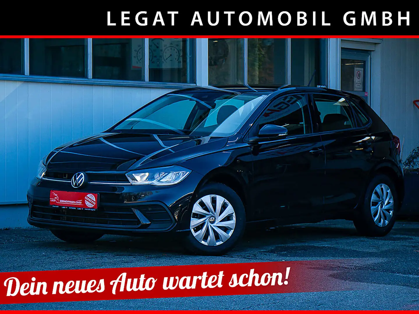 Volkswagen Polo 1,0 TSI DSG Life *NAVI*PDC*AUTOMATIK* Schwarz - 1
