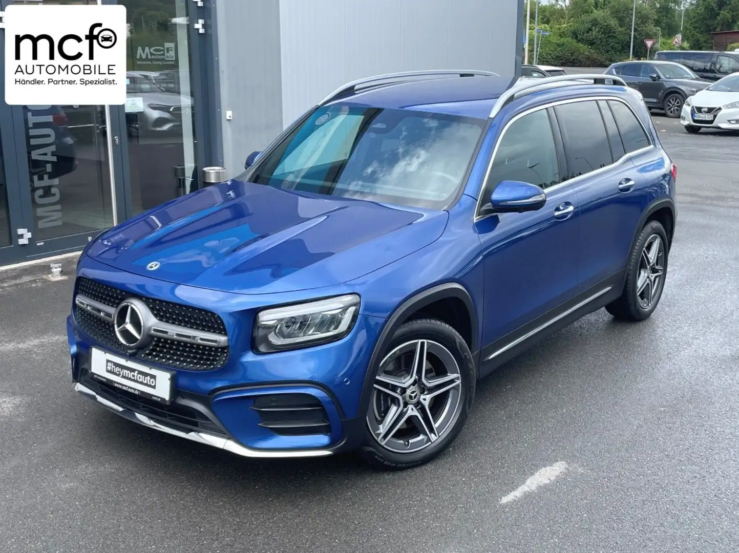 Mercedes-Benz GLB 220 4M AMG Line Premium *360°*7Sitze*Standh* Azul - 1