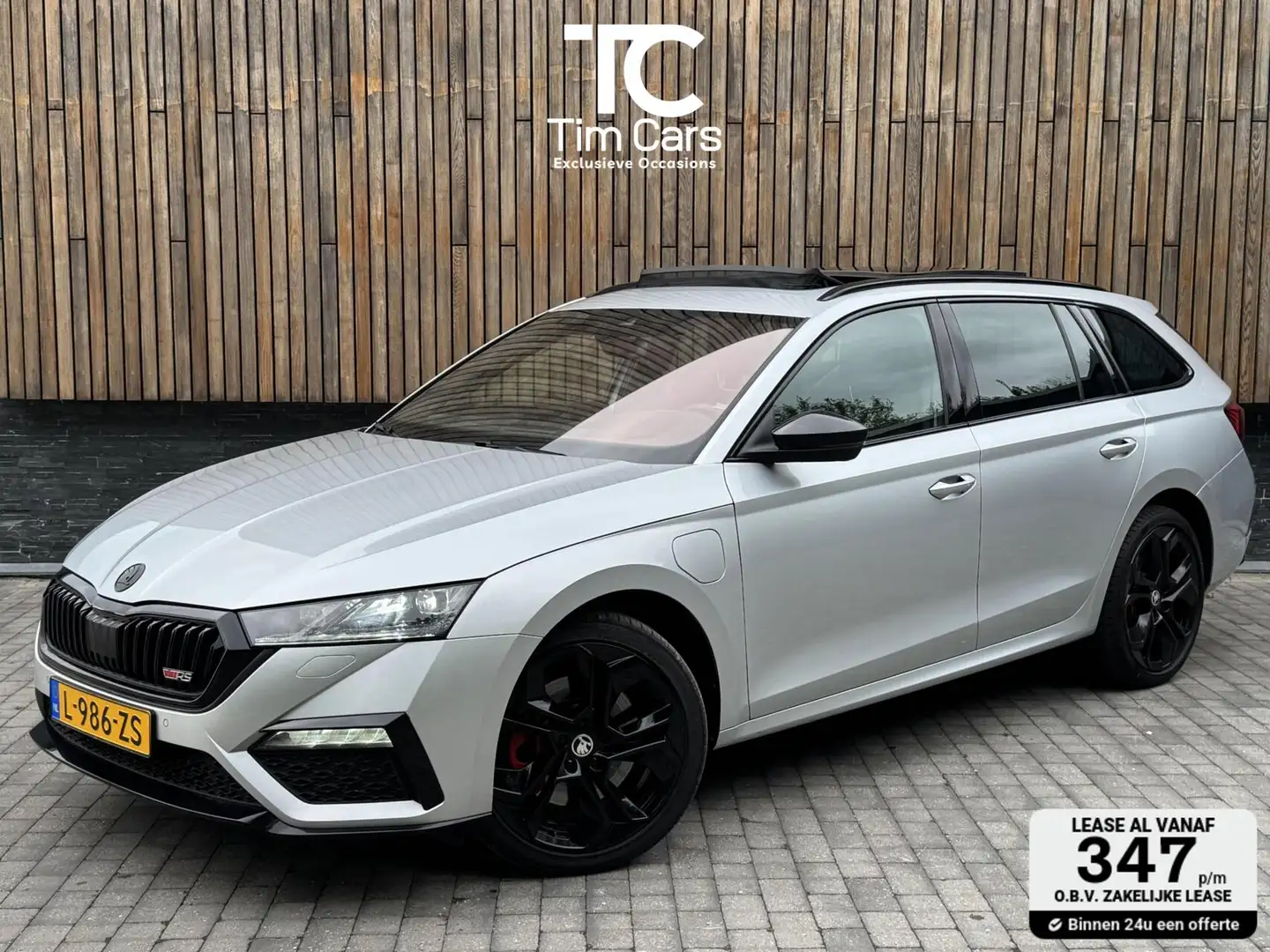 Skoda Octavia Combi 1.4 TSI RS iV PHEV Panoramadak | Head-up dis Grau - 1