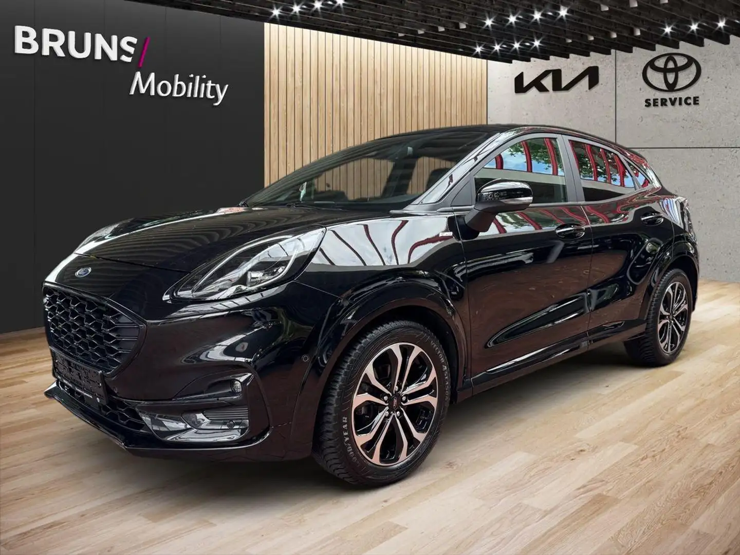 Ford Puma Hybrid ST-Line X 1.0 EcoBoost Panorama Bose Schwarz - 2