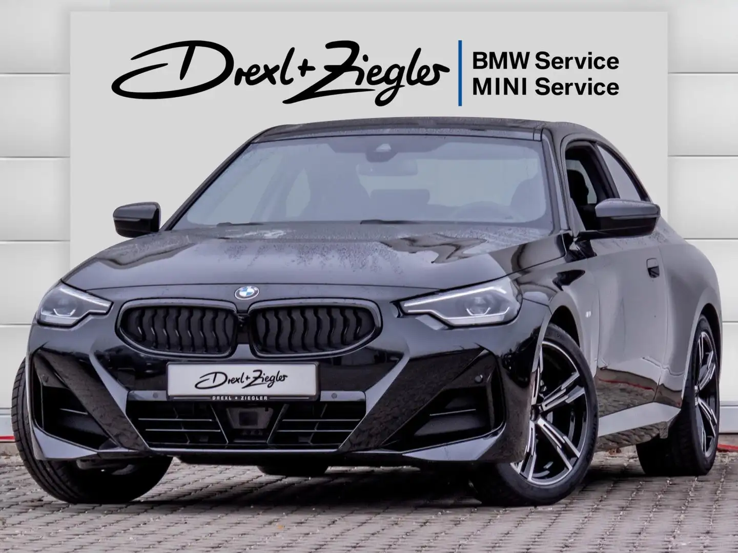 BMW 220 d Coupe M Sport ACC G-Dach KoZg LiCoProf RFK Černá - 1