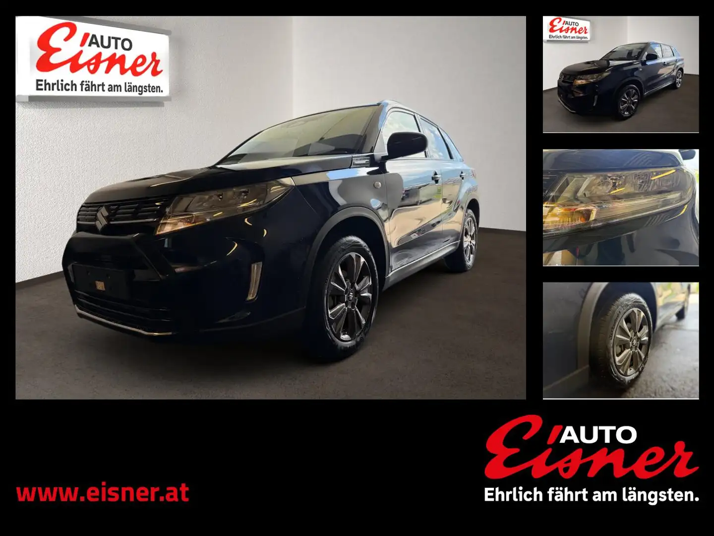 Suzuki Vitara DITC 1.4 Boosterjet Shine Allgrip Kam. LM Schwarz - 1