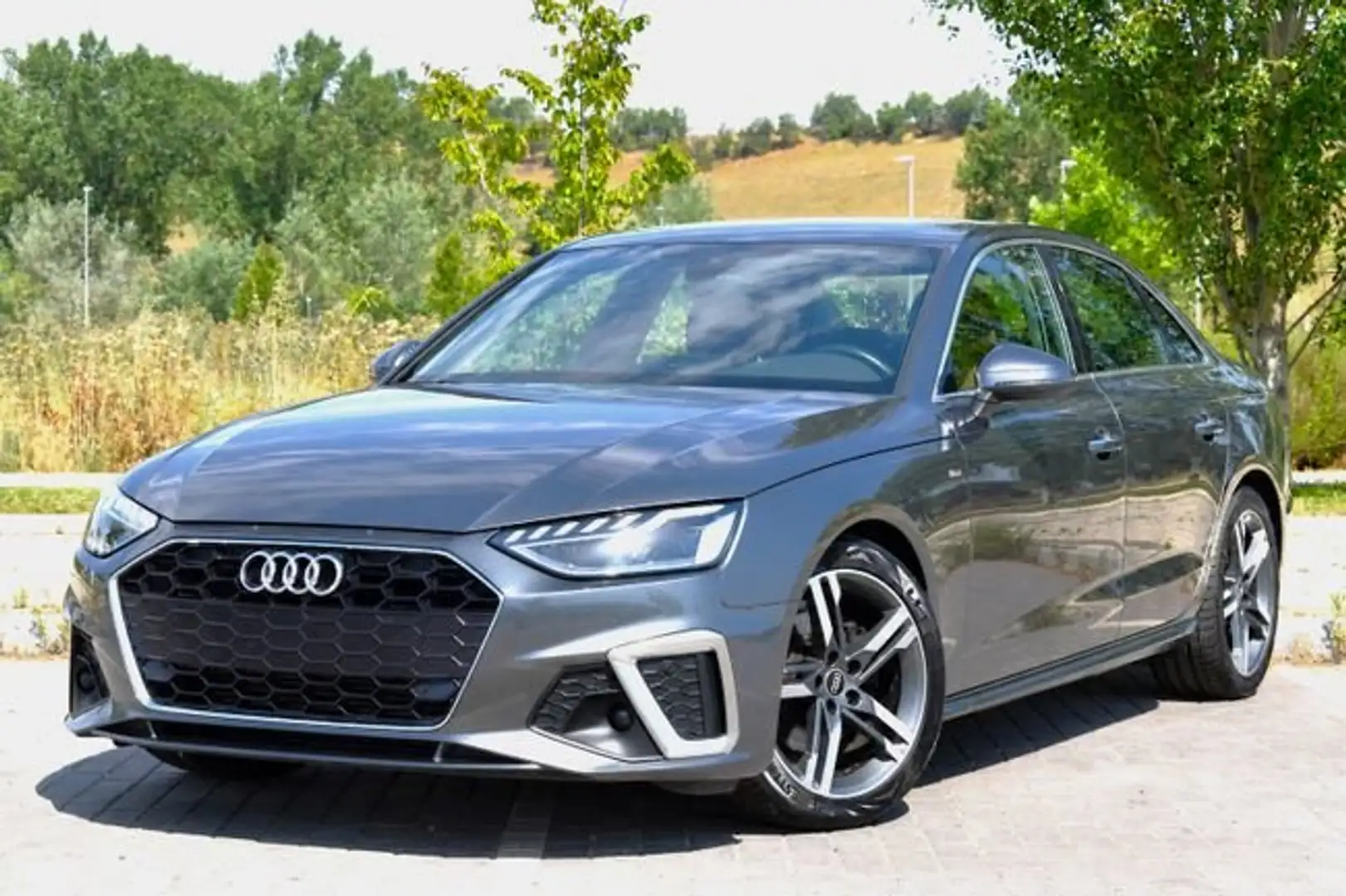 Audi A4 35 TFSI S-LINE ECO M-HEV S-TRONIC Gris - 2