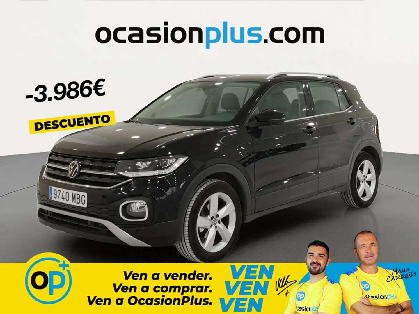Volkswagen T-Cross 1.5 TSI Sport DSG7 110kW Negro - 1