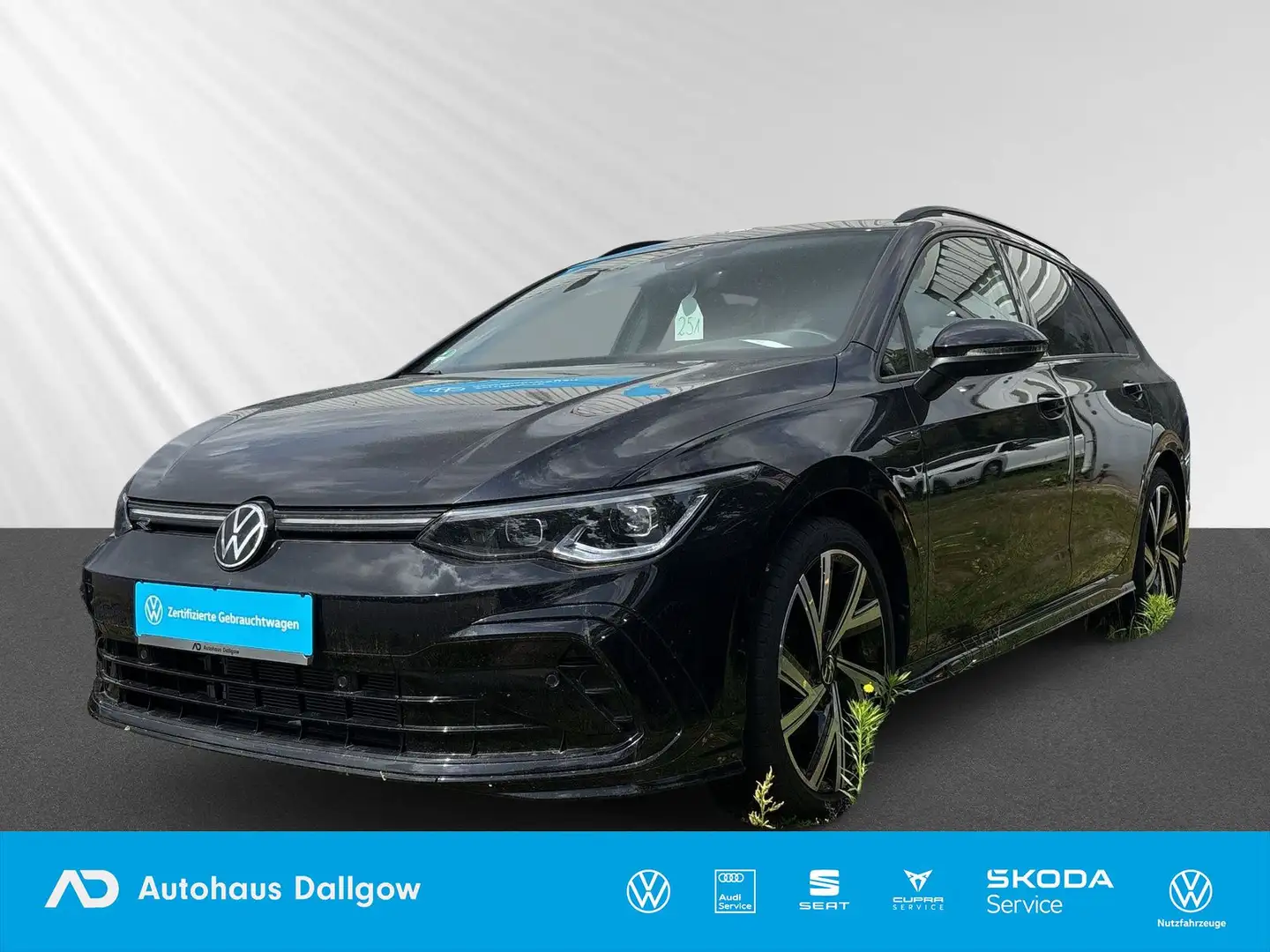 Volkswagen Golf Variant R-Line 1,5 l eTSI 130PS+DSG+LED+PDC Schwarz - 1
