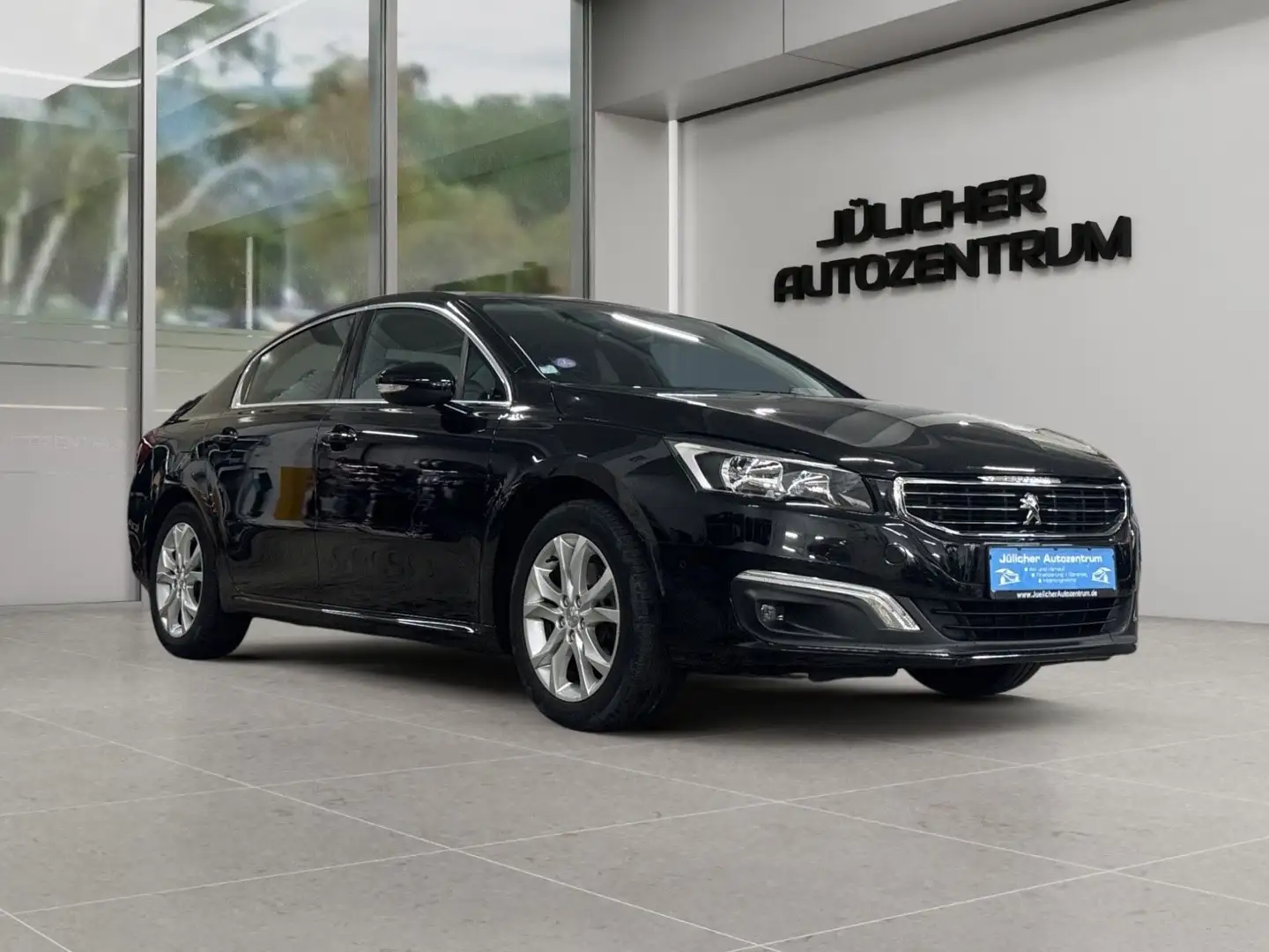 Peugeot 508 Allure Turbo, 1.Hand, Tüv/Au + Insp. Neu Zwart - 1