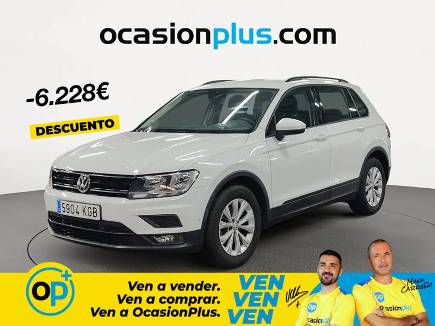 Volkswagen Tiguan 1.4 TSI Edition 92kW Blanco - 1