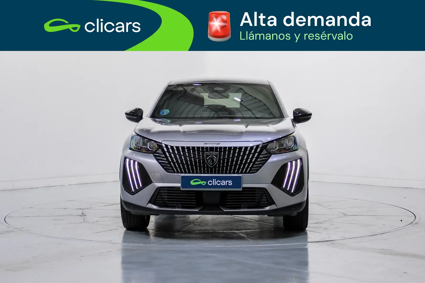 Peugeot 2008 Hybrid Allure Plus eDCS6 145 Gris - 2