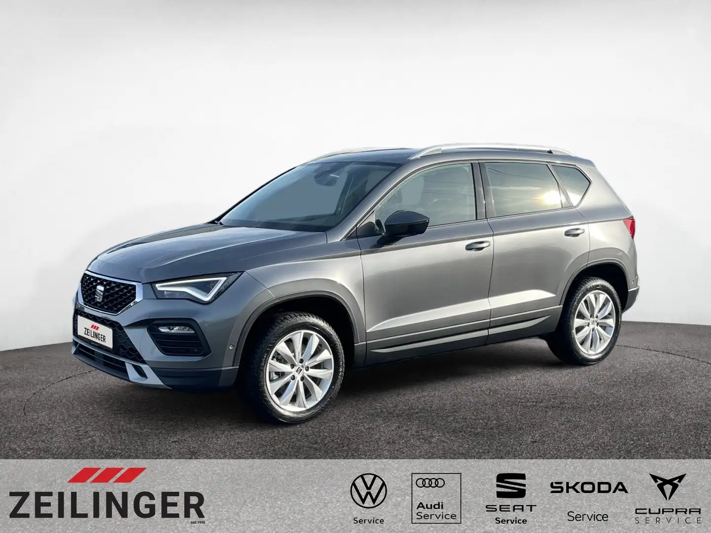 SEAT Ateca Style 2.0 TDI DSG|AHK|NAVI|KAMERA|ACC|FULL Grau - 1