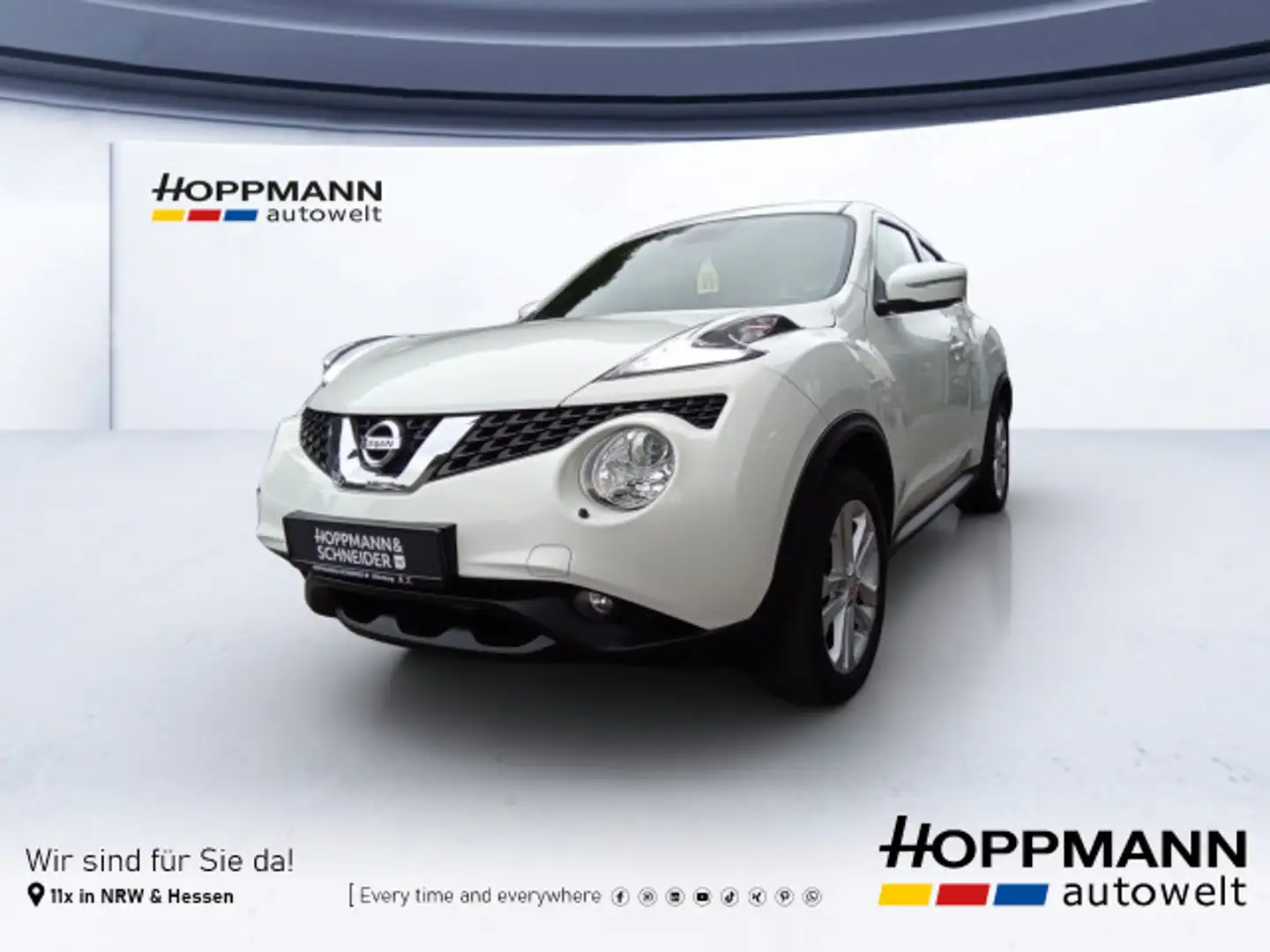 Nissan Juke JUKE N-Connecta 1.6 DIG, 190 PS, Schalter, Xenon Blanc - 1