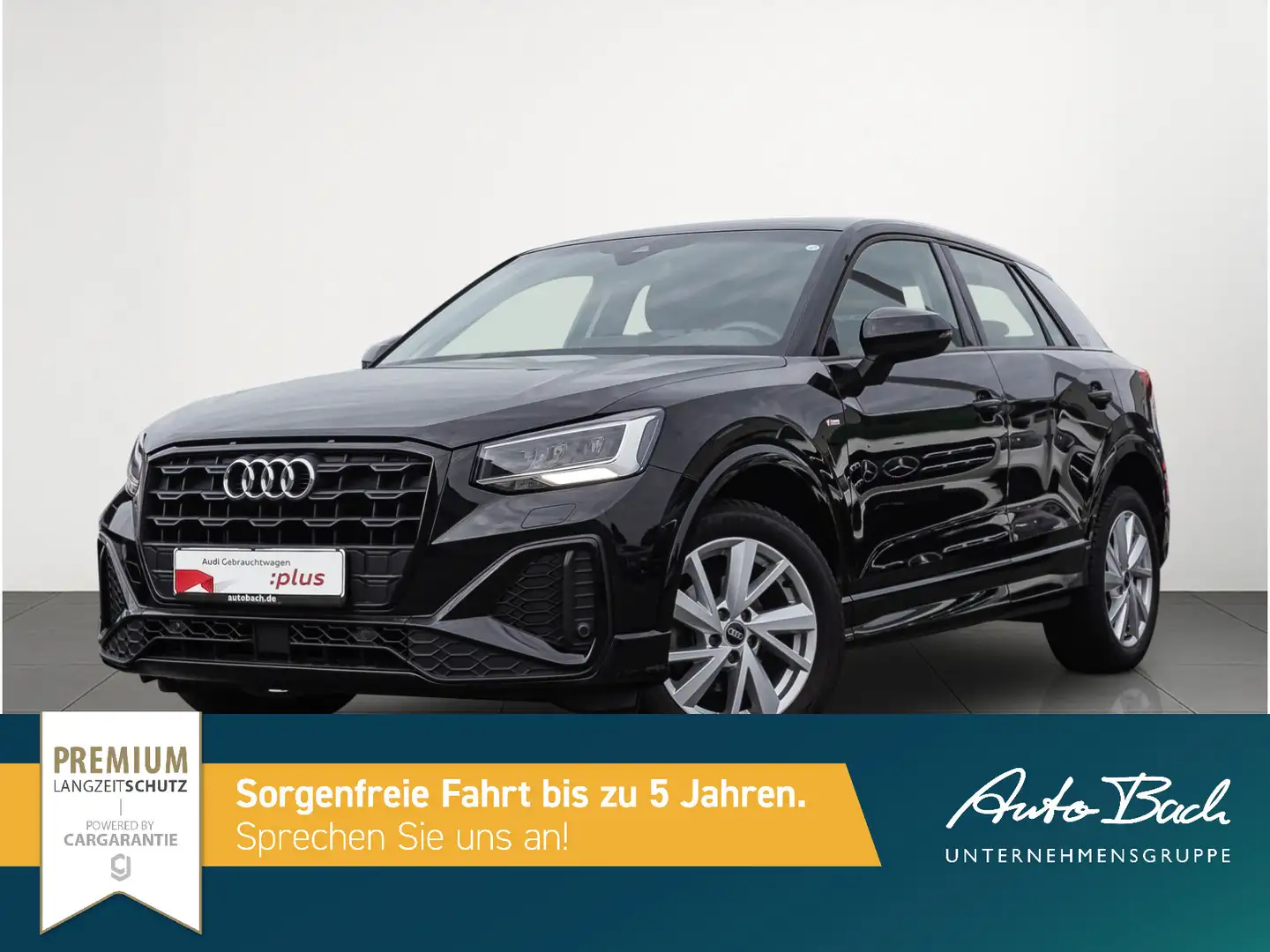 Audi Q2 S line 35TFSI Stronic Navi LED ACC EPH DAB Schwarz - 2