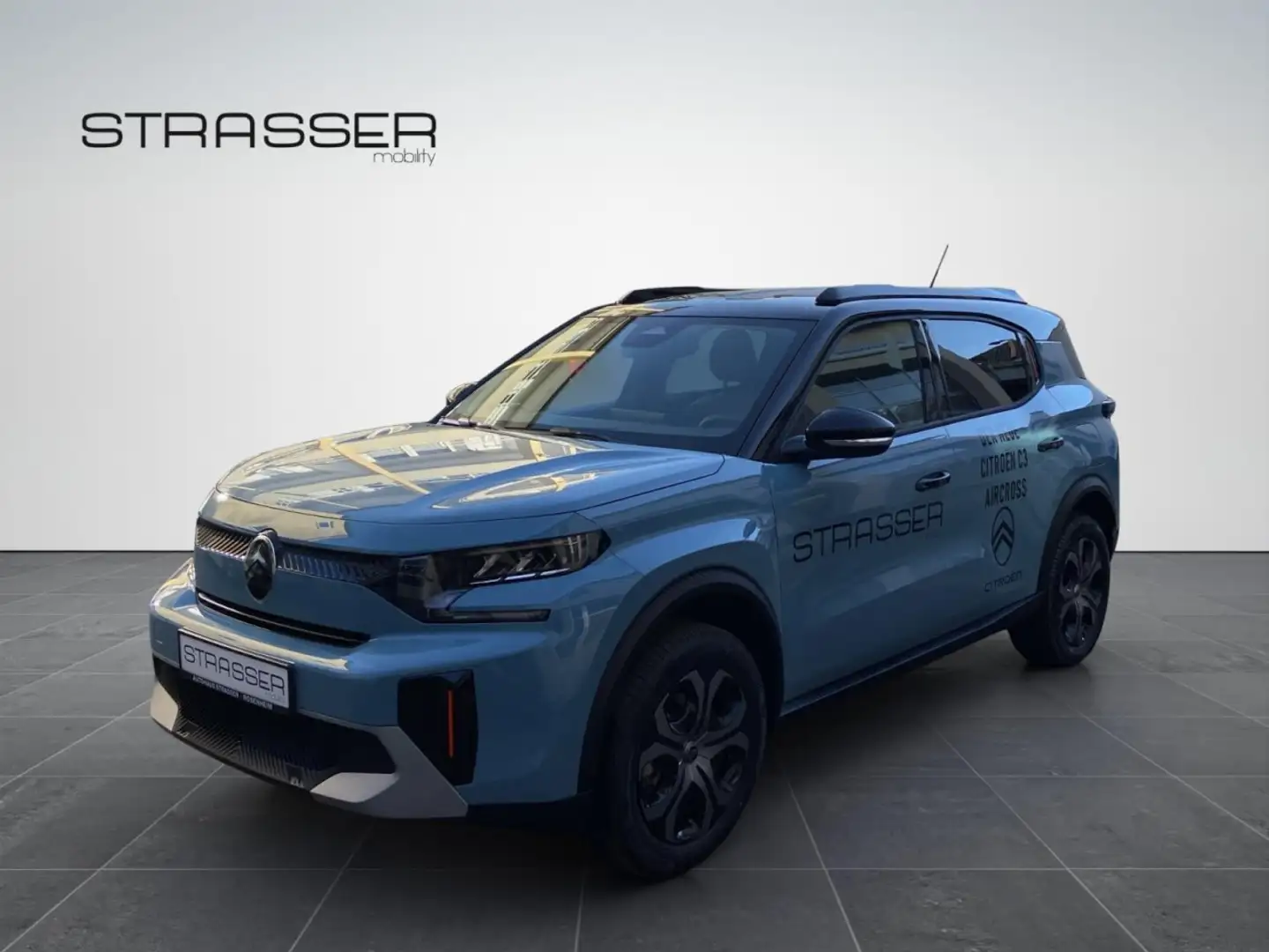 Citroen C3 Aircross Hybrid 145 PLUS Klima Rückfahrkamera Fenster el. Blauw - 1