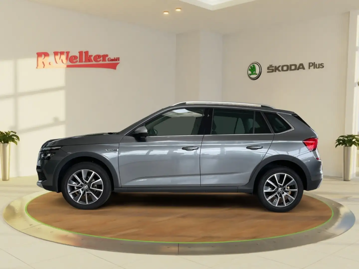 Skoda Kamiq ScoutLine 1.0 TSI ''Navi''Lane Assit''Voll-LED''PD Grijs - 2