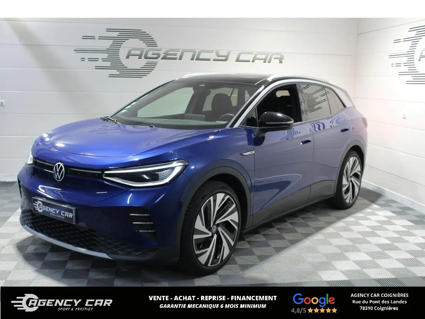 Volkswagen ID.4 1st Max Bleu - 1