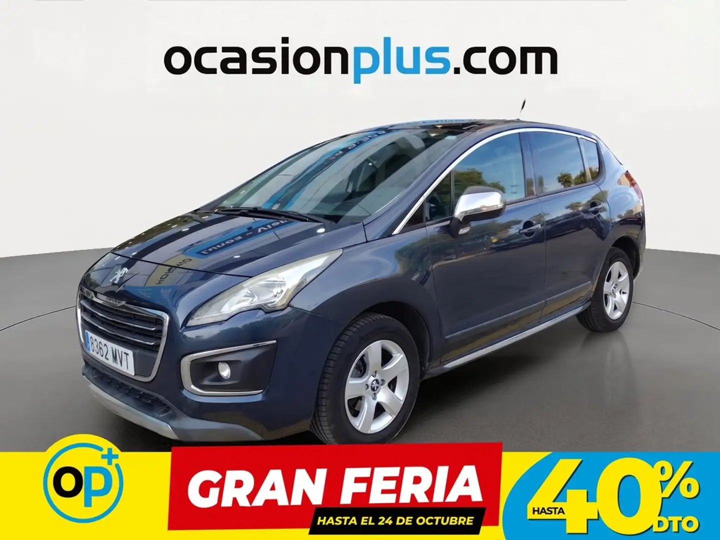 Peugeot 3008 1.6e-HDI Alllure ETG6 115 Azul - 1