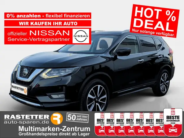 Nissan X-Trail DCT tekna Leder+PanoSD+Navi+ACC+19Z+eHeckkl+360+Pa