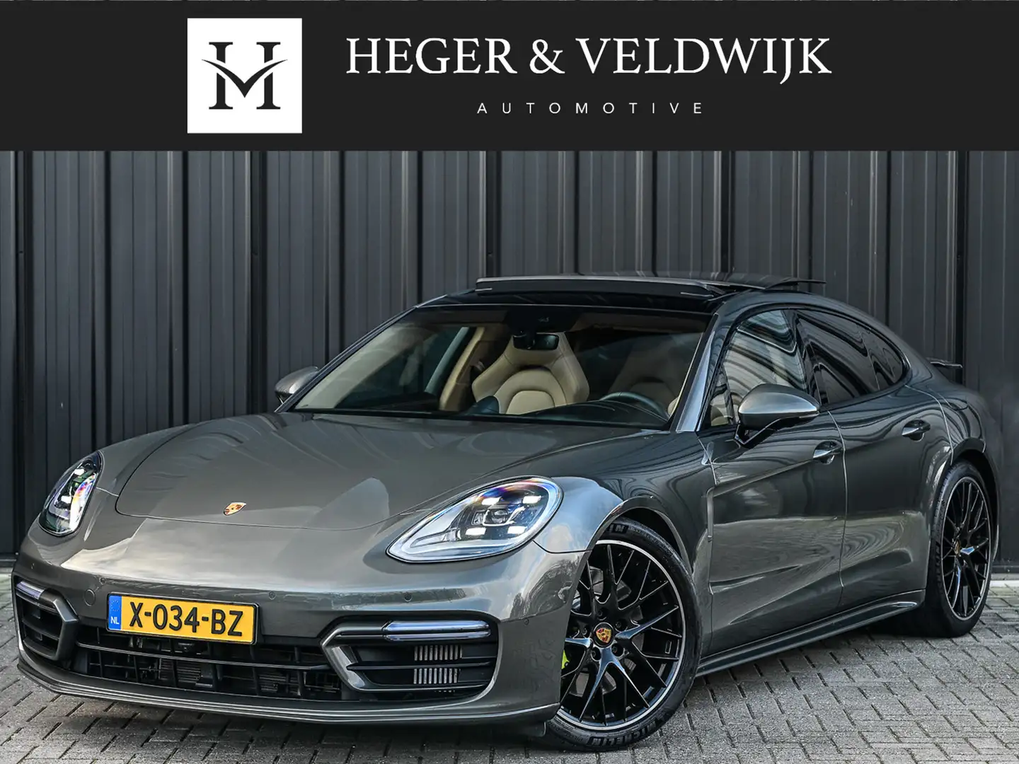 Porsche Panamera 2.9 4 E-Hybrid Platinum Edition · NL-auto · Panora Vert - 1