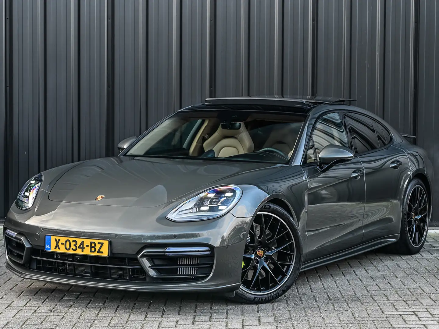 Porsche Panamera 2.9 4 E-Hybrid Platinum Edition · NL-auto · Panora Vert - 2