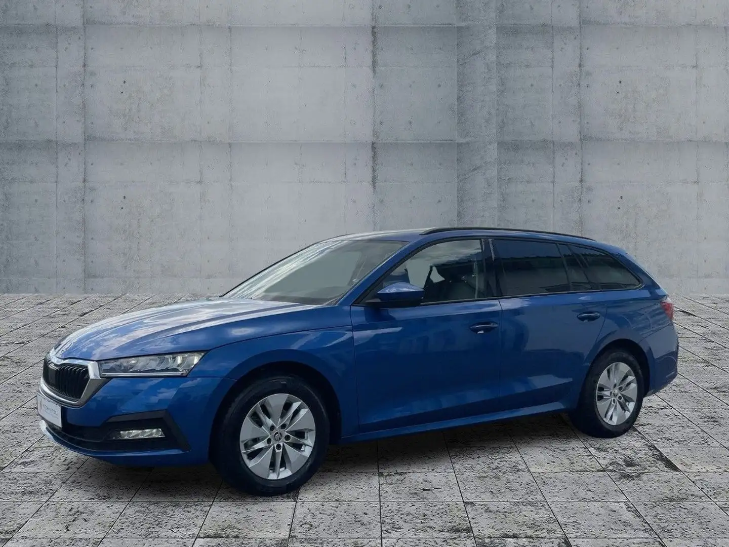 Skoda Octavia Combi 1.0TSI AMBITION LED+APP+GRA+STDHZG Blauw - 2