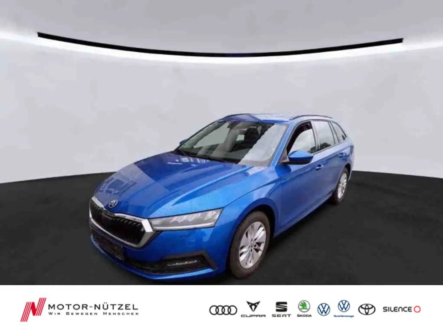 Skoda Octavia Combi 1.0TSI AMBITION LED+APP+GRA+STDHZG Blau - 1