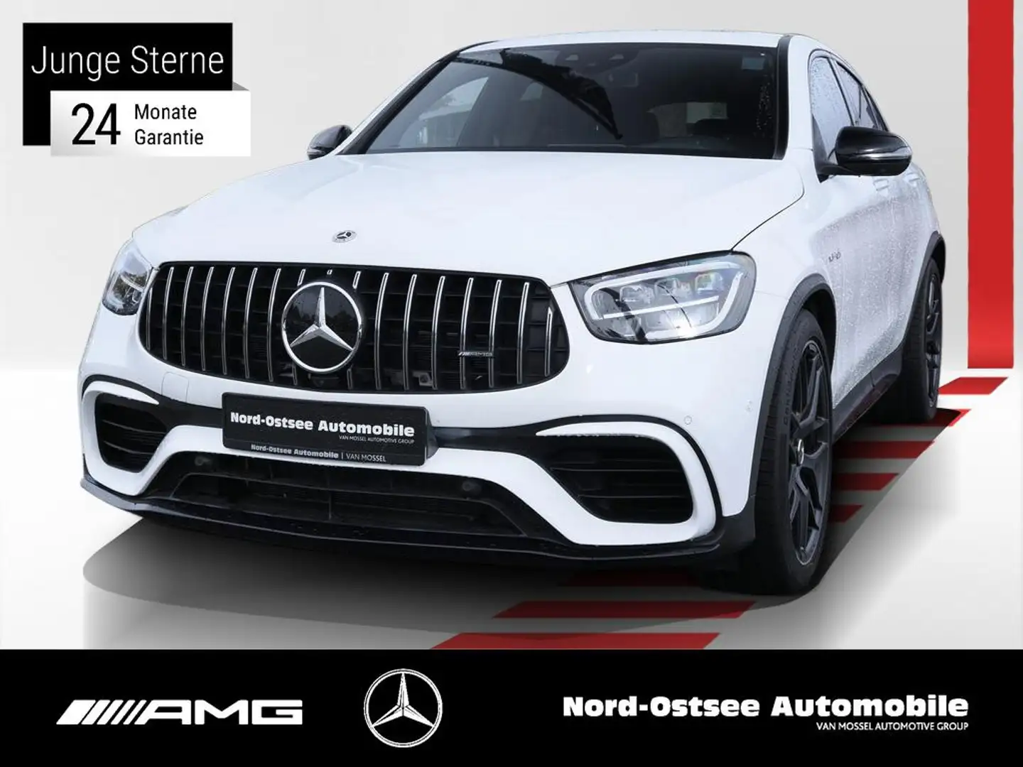 Mercedes-Benz GLC 63 AMG GLC 63 S AMG 4M LED 360 PDC SHZ DISTRO HUD Weiß - 1
