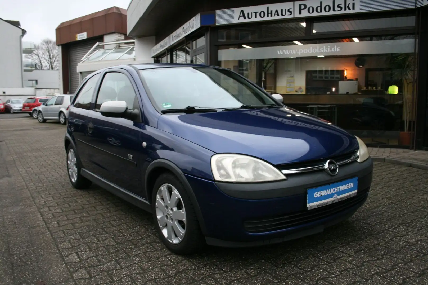 Opel Corsa 1.2 16V Fresh |NUR Export,Händler,Gewerbe Blau - 1