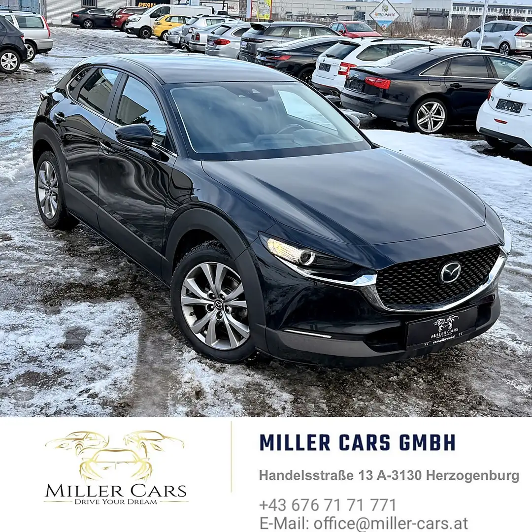 Mazda CX-30 D116 Comfort+ Automatik*Erstbesitz* Schwarz - 1