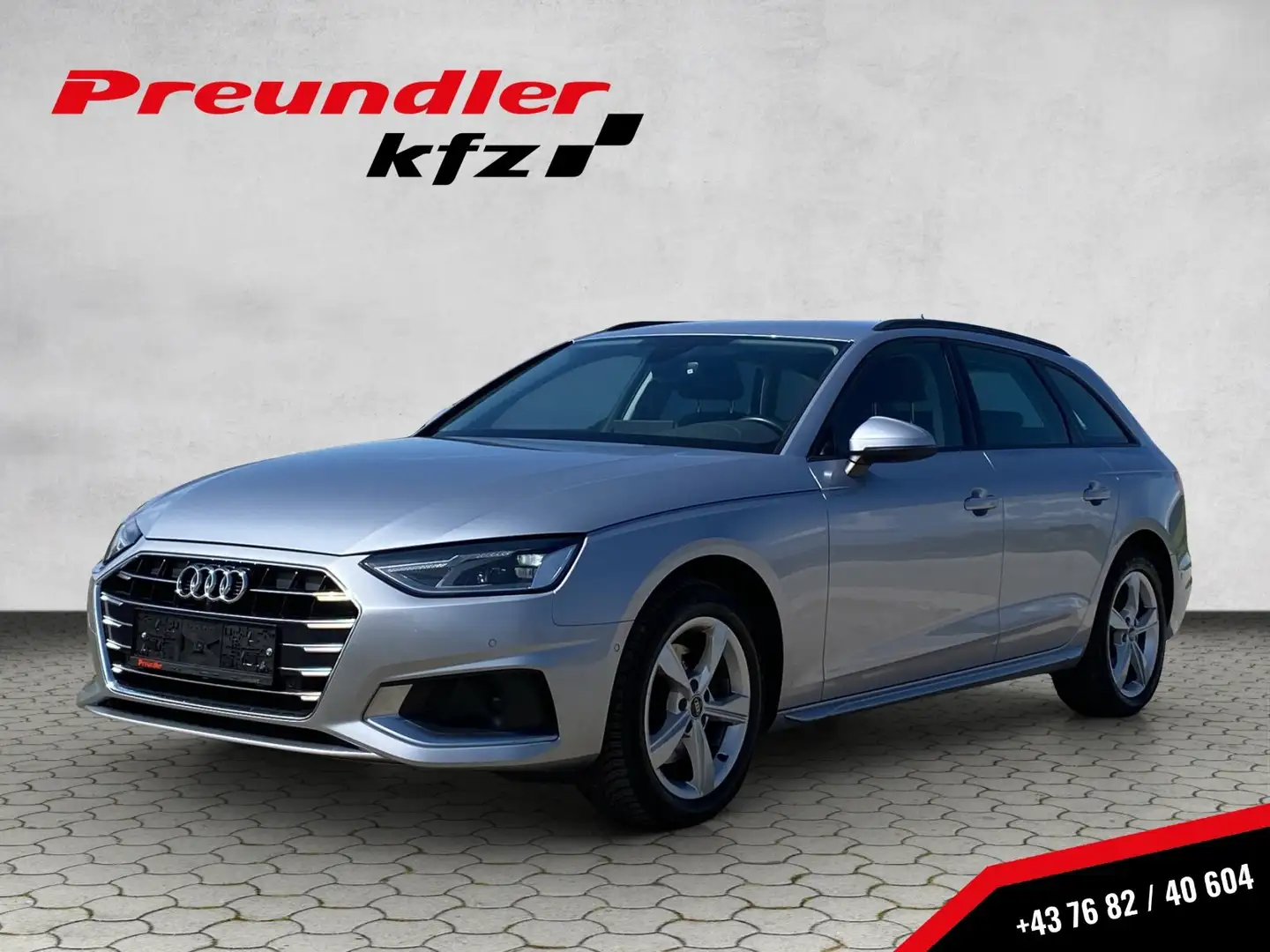 Audi A4 Avant 35 TDI advanced S-tronic Silber - 1