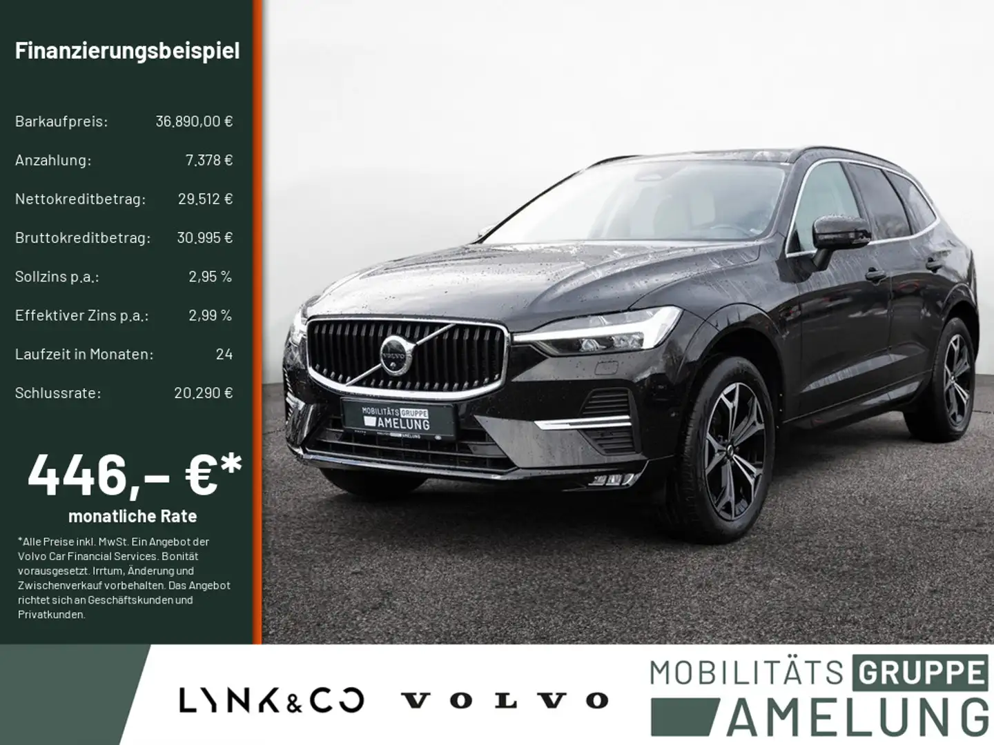 Volvo XC60 B4 Momentum Pro AWD HUD LED PANO 360° Schwarz - 1