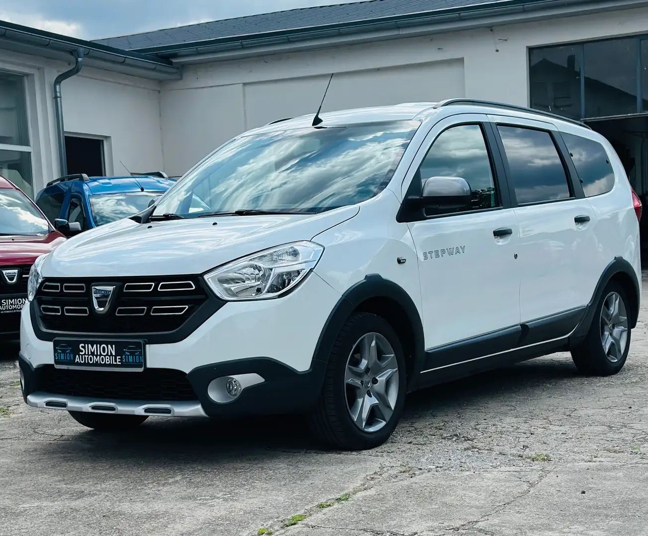 Dacia Lodgy Stepway/ 7-Sitze/ AHK/ INSP & TÜV NEU LPG Blanc - 1