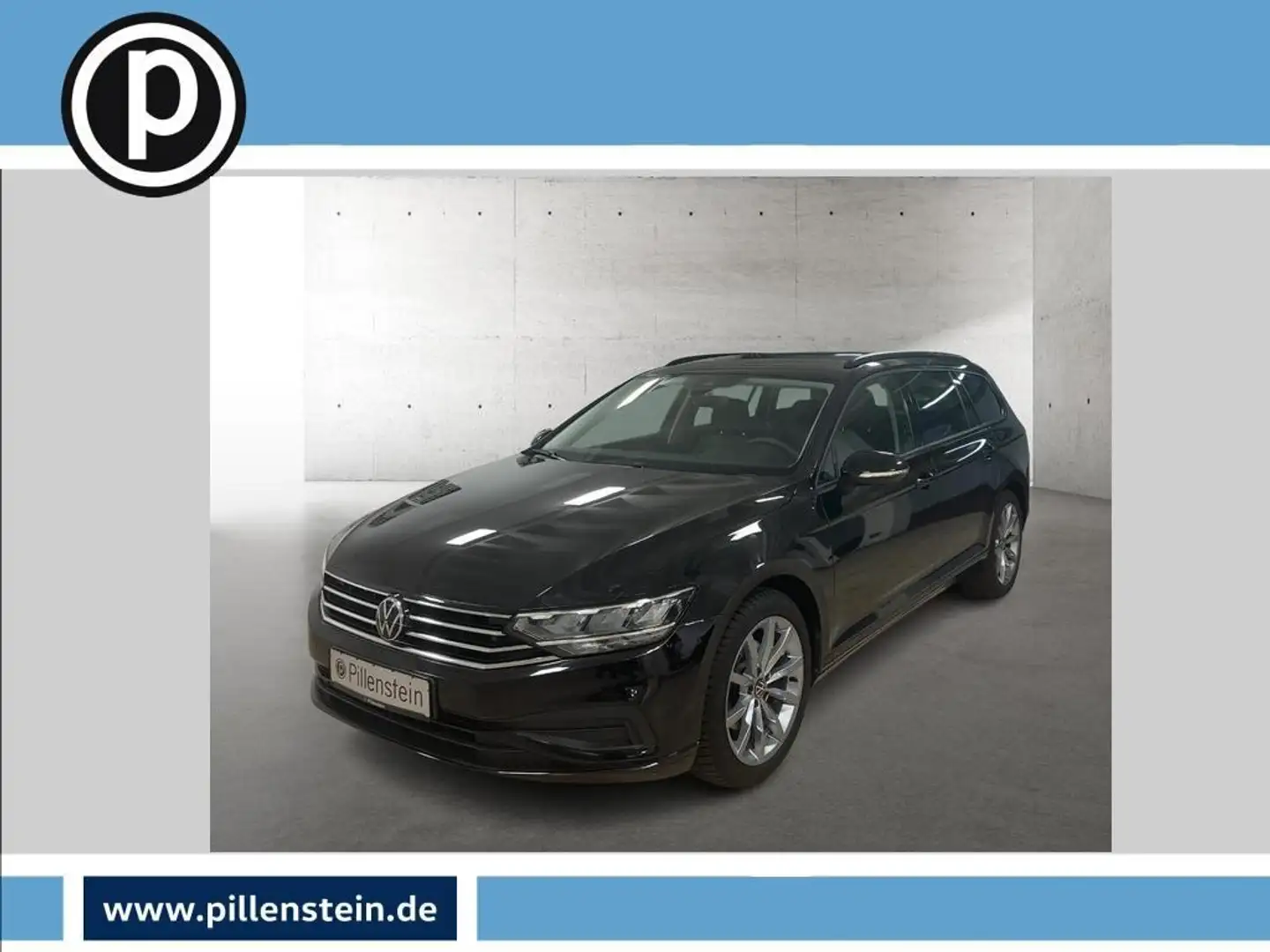 Volkswagen Passat Variant Conceptline 2.0 TDI LED AHK NAVI SITZH. Nero - 1