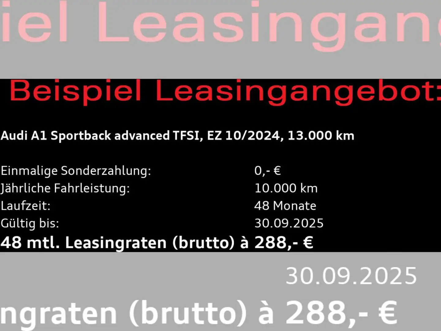 Audi A1 Sportback advanced 25 TFSI S-tronic / Sonos Schwarz - 2