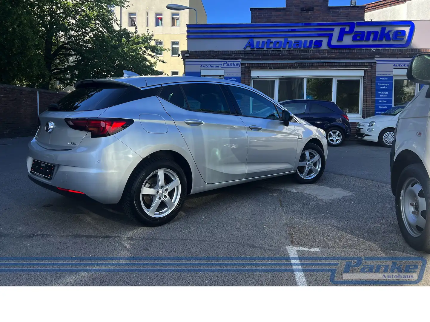 Opel Astra + 1.4 Turbo Dynamic*NAV*RFK*LUX*Carplay* Zilver - 2
