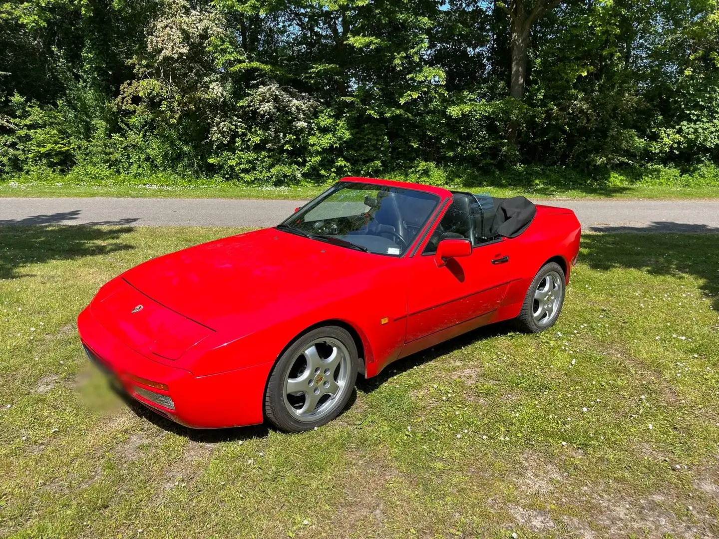 Porsche 944 2.5 CABRIO Červená - 2