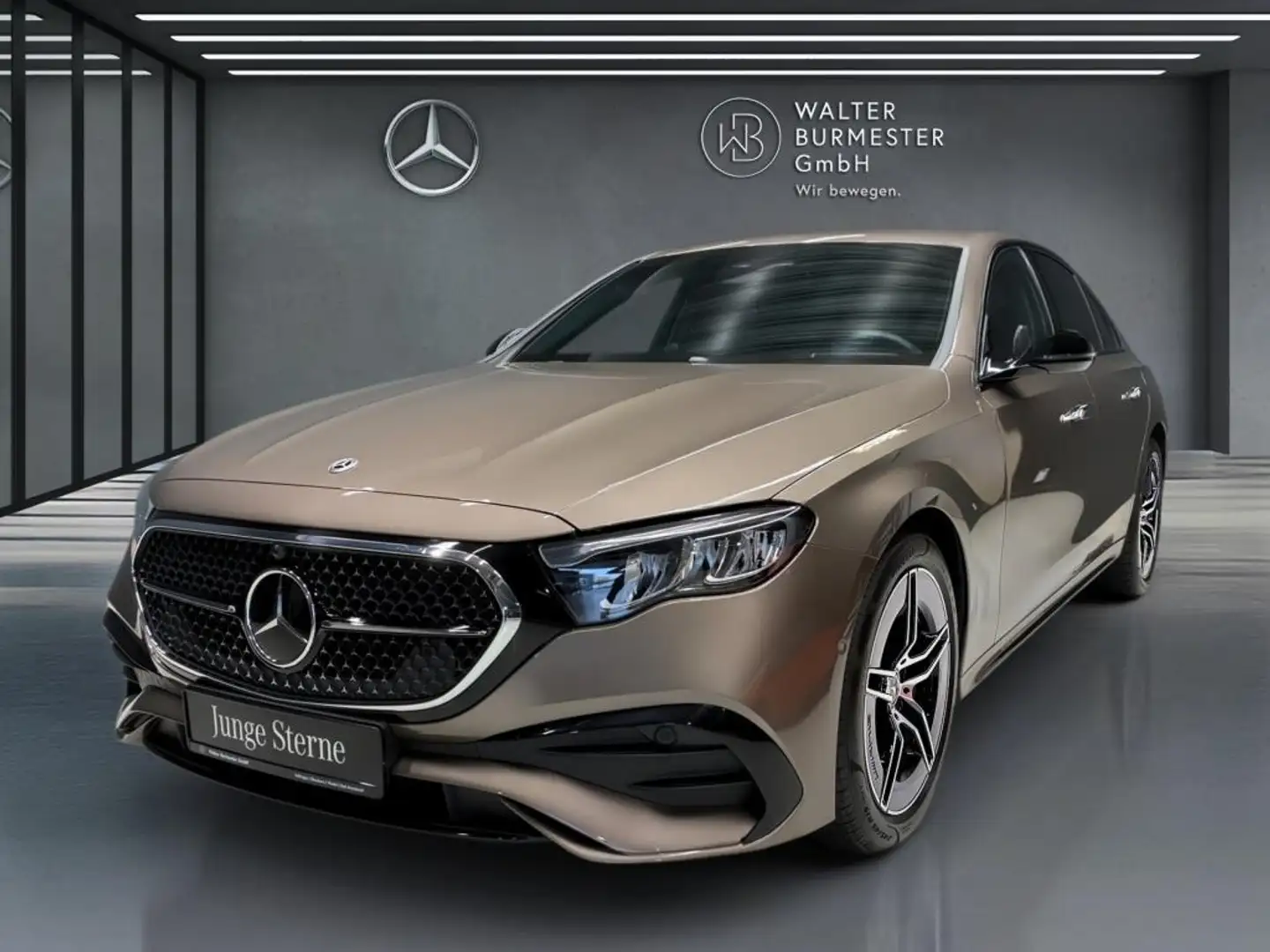 Mercedes-Benz E 220 d AMG+Night+Distronic+AHK+Ambiente+Kamera+ Braun - 1