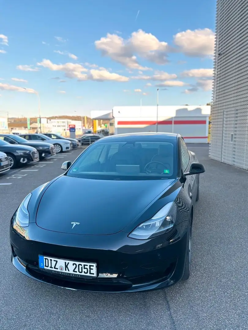 Tesla Model 3 Standard Range Plus RWD/ 1 Hand Schwarz - 1