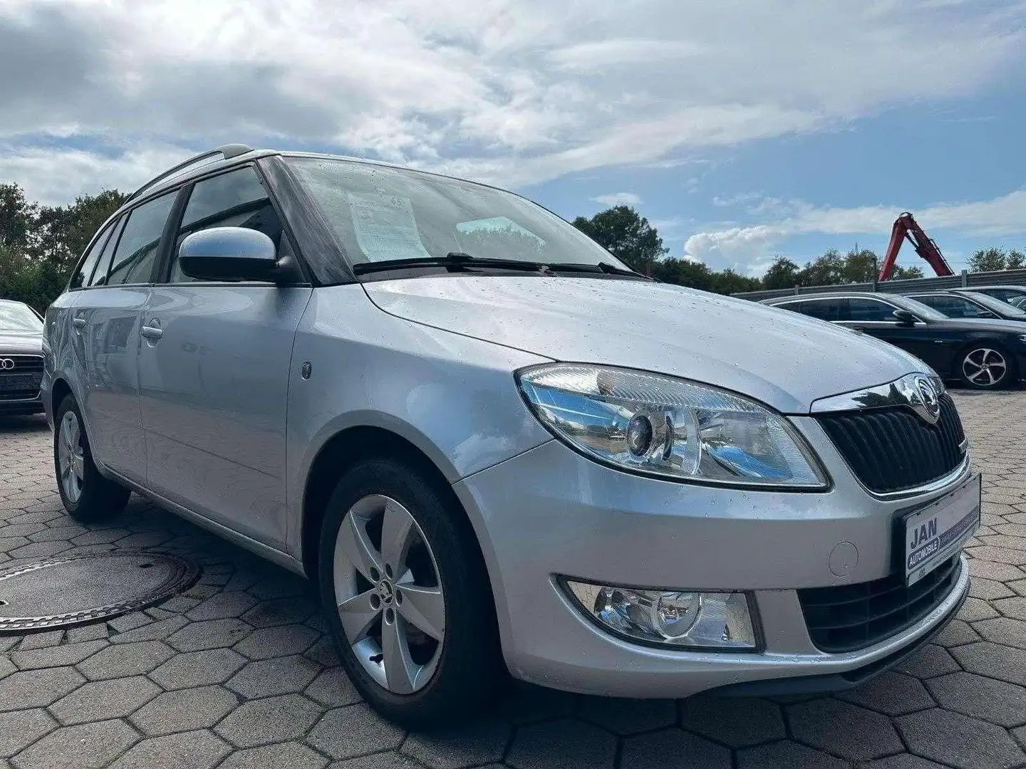 Skoda Fabia Combi Greenline|Temp|El.Fenster|AC|Alu Silber - 2