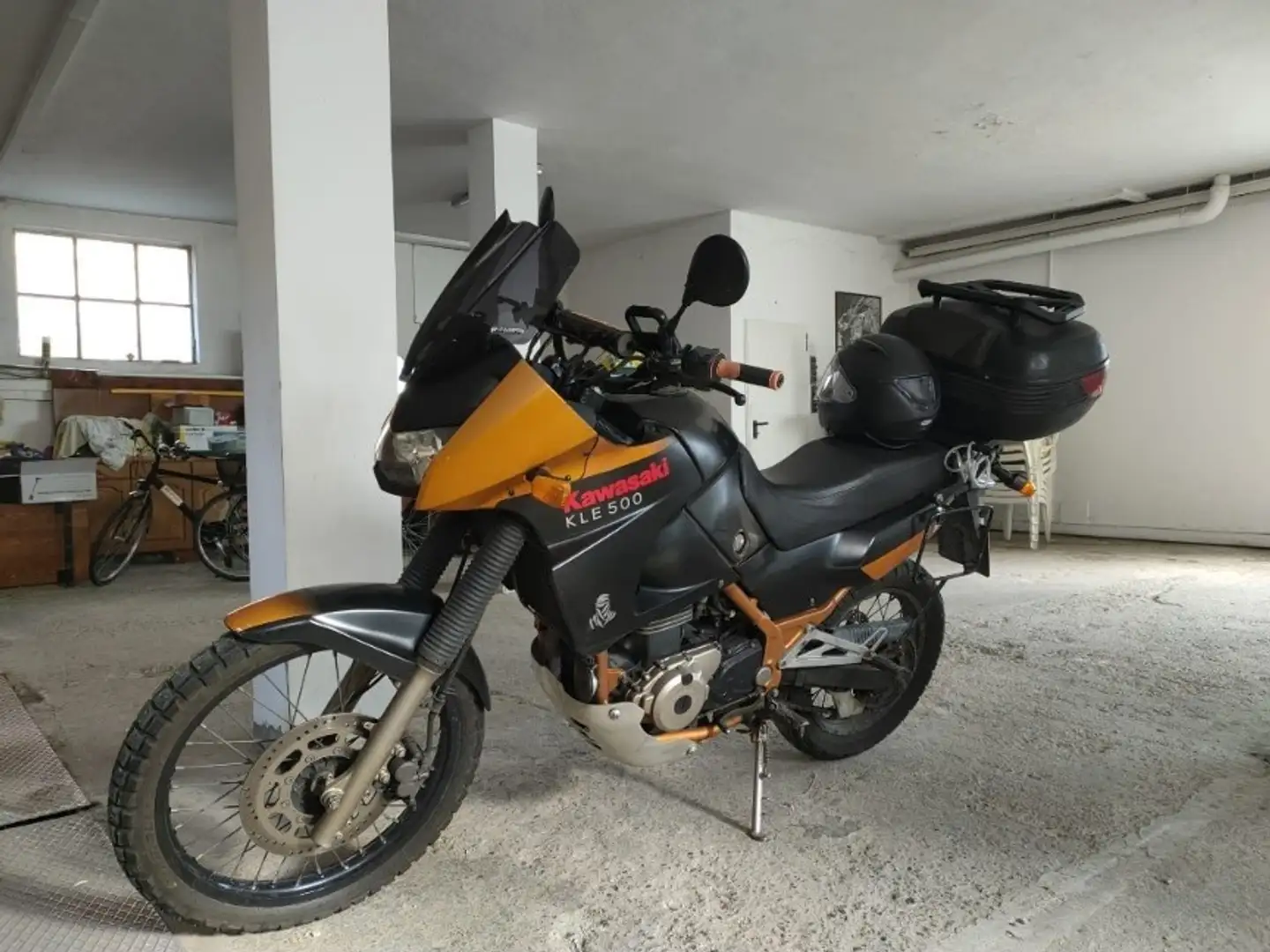 Kawasaki KLE 500 Oranje - 1