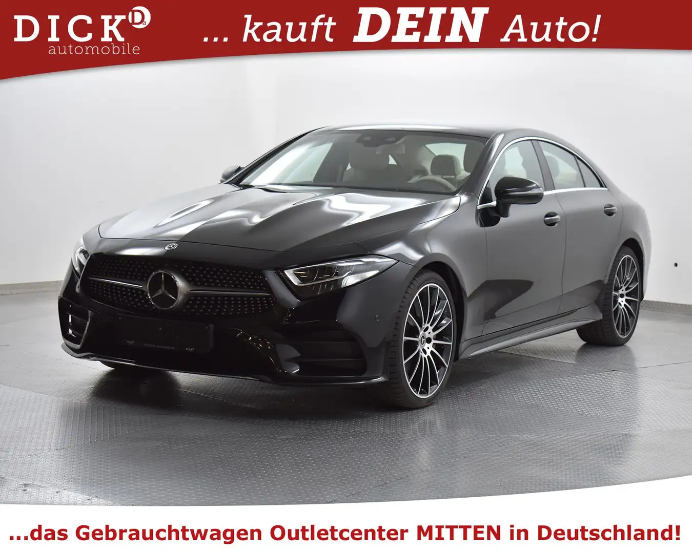 Mercedes-Benz CLS 350 d Coupe 4M AMG Line STDHZ+MEMO+COMAN+HEAD Noir - 2