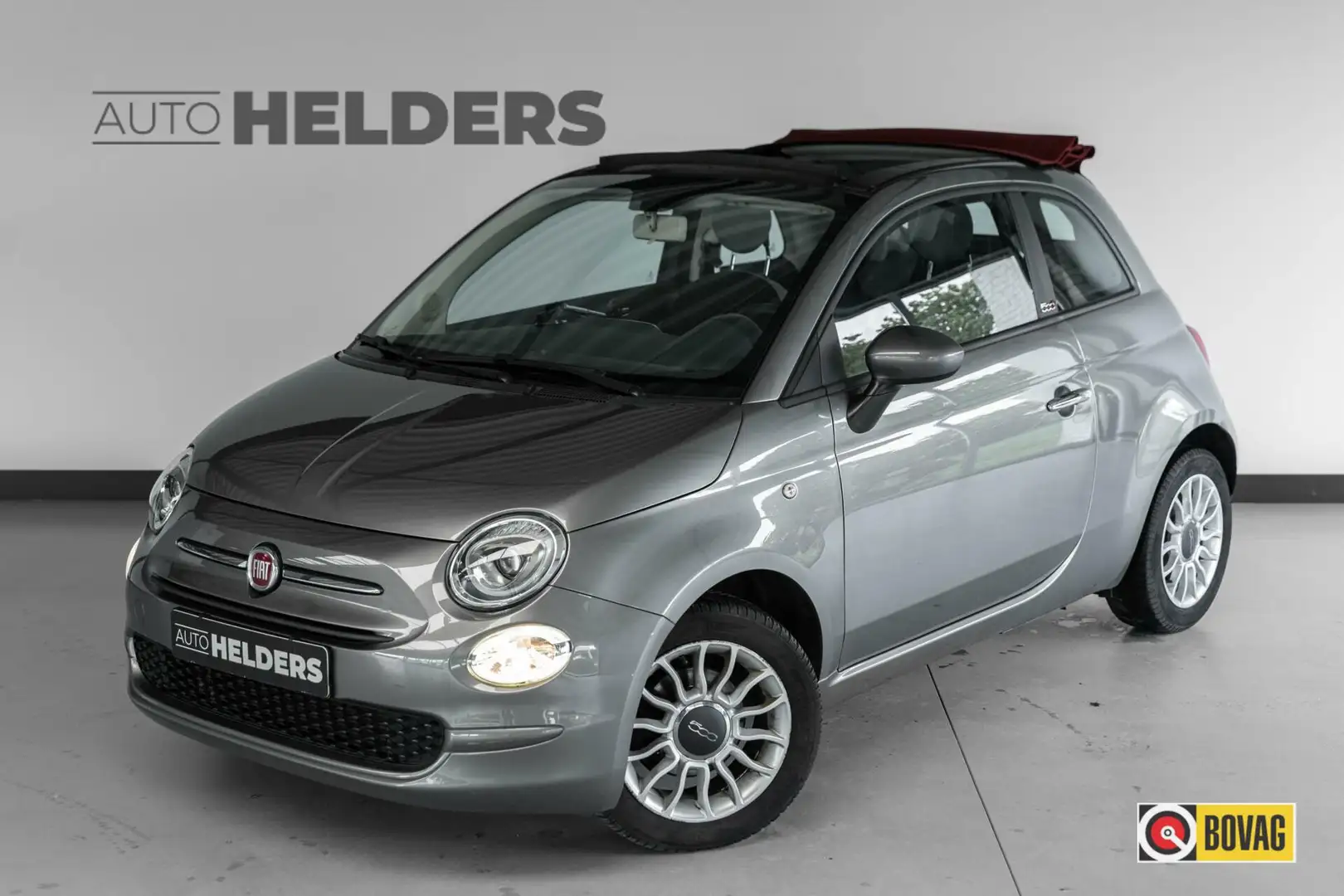Fiat 500 0.9 TwinAir Turbo Popstar Gris - 1